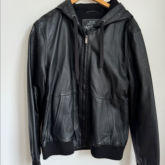 Men's Classic Iconic Racer Jacket - black attack! - Picture 6 of 6